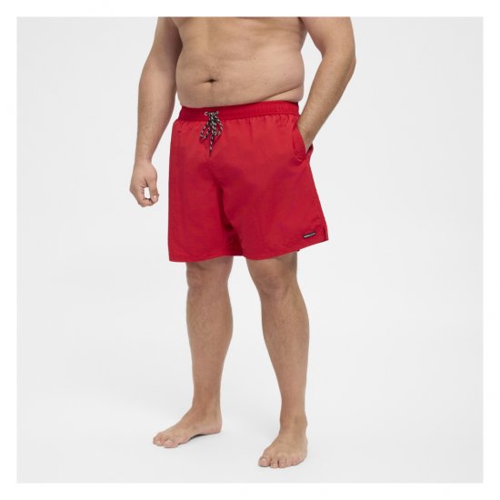 North Latitude Swimshorts Red - Undertøj og badetøj - Badetøj og Undertøj i store størrelser 