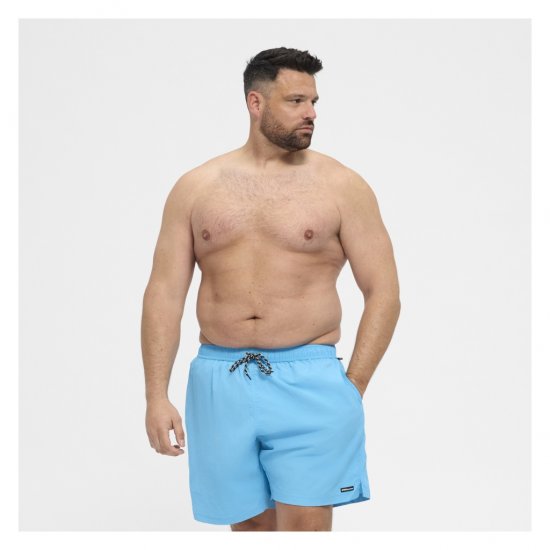 North Latitude Swimshorts Turquoise - Undertøj og badetøj - Badetøj og Undertøj i store størrelser 