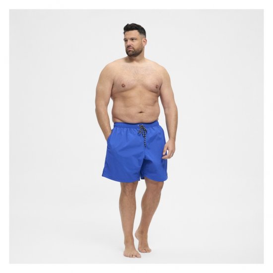 North Latitude Swimshorts Cobolt Blue - Undertøj og badetøj - Badetøj og Undertøj i store størrelser 