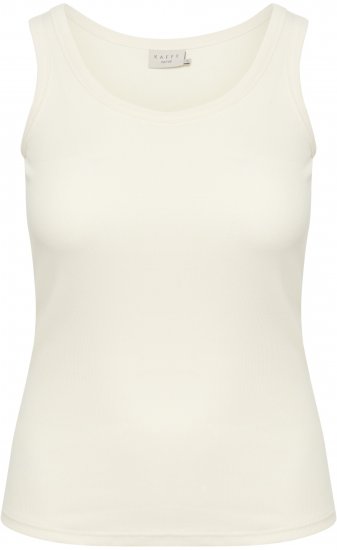 Kaffe Curve Carina Tanktop Chalk - T-shirts - 