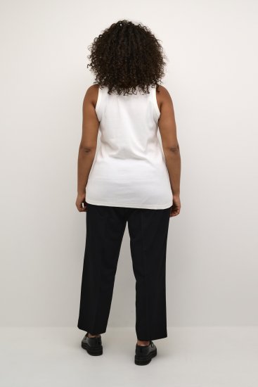 Kaffe Curve Carina Tanktop Chalk - T-shirts - 