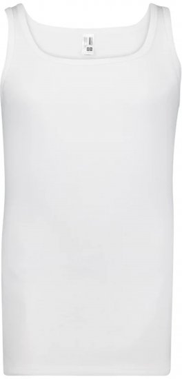  Adamo Royal Fine Ribbed Undershirt 2-Pack White - Undertøj og badetøj - Badetøj og Undertøj i store størrelser 