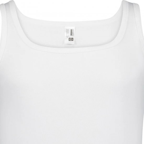  Adamo Royal Fine Ribbed Undershirt 2-Pack White - Undertøj og badetøj - Badetøj og Undertøj i store størrelser 