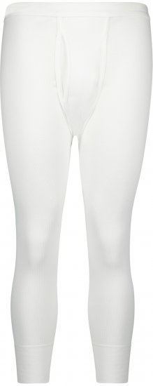 Adamo Prestige Thermal Long Johns 3/4 White - Undertøj og badetøj - Badetøj og Undertøj i store størrelser 