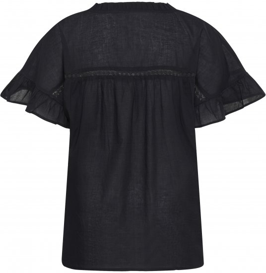 Kaffe Curve Valeria Top Black Deep - Trøjer & toppe - 