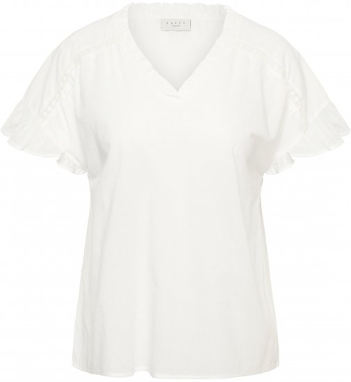 Kaffe Curve Valeria Top Chalk - Toppe - 