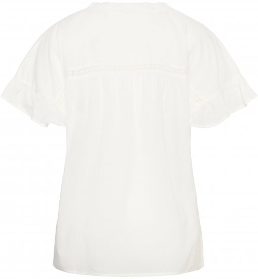 Kaffe Curve Valeria Top Chalk - Toppe - 
