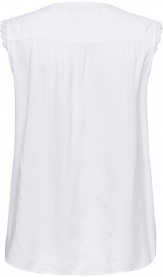 Only Carmakoma Mumi Top White - Toppe - 