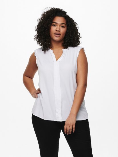 Only Carmakoma Mumi Top White - Toppe - 