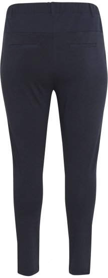 Kaffe Curve Jia Bukser Midnatsmarine - Jeans & Bukser i Store Størrelser – Plus Size - 