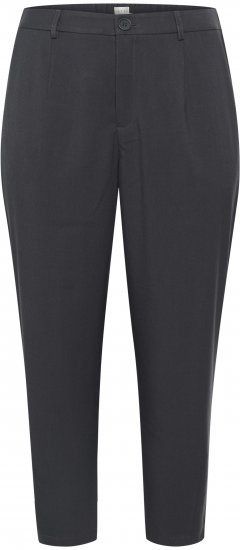 Kaffe Curve Merla Bukser Sort (Oyster) - Jeans & Bukser i Store Størrelser – Plus Size - 