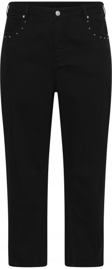 Kaffe Curve Brenn Barrel Twill Jeans Washed Black - Jeans - 