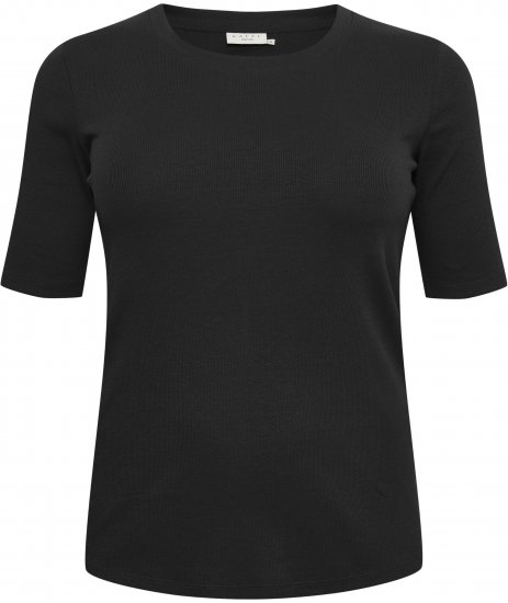 Kaffe Curve Carina T-shirt Sort - T-shirts - 