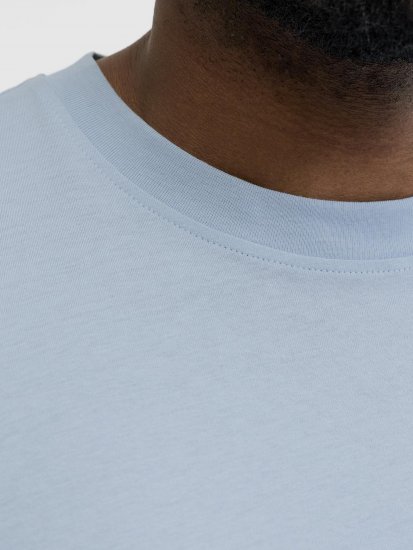 Jack & Jones Brandon T-shirt Himmelblå - T-shirts - T-shirts i store størrelser - 2XL-14XL