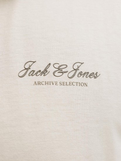 Jack & Jones Archive T-shirt Grå - T-shirts - T-shirts i store størrelser - 2XL-14XL