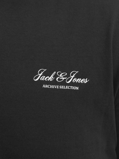 Jack & Jones Archive T-shirt Sort - T-shirts - T-shirts i store størrelser - 2XL-14XL