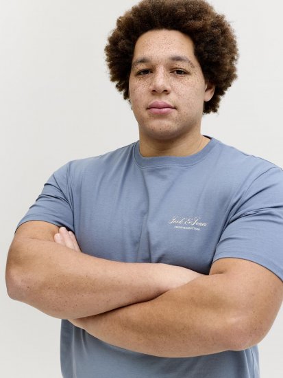 Jack & Jones Archive T-shirt Grå - T-shirts - T-shirts i store størrelser - 2XL-14XL