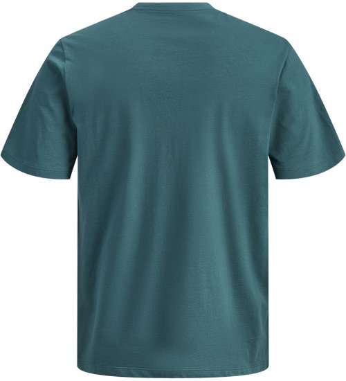 Jack & Jones Grayson T-shirt Turkis - T-shirts - T-shirts i store størrelser - 2XL-14XL