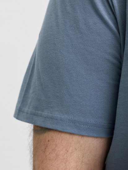 Jack & Jones Edenver T-shirt Blå - T-shirts - T-shirts i store størrelser - 2XL-14XL