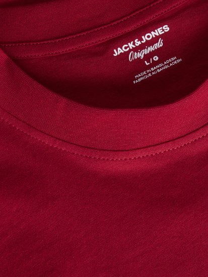 Jack & Jones Catskills T-shirt Rød - T-shirts - T-shirts i store størrelser - 2XL-14XL