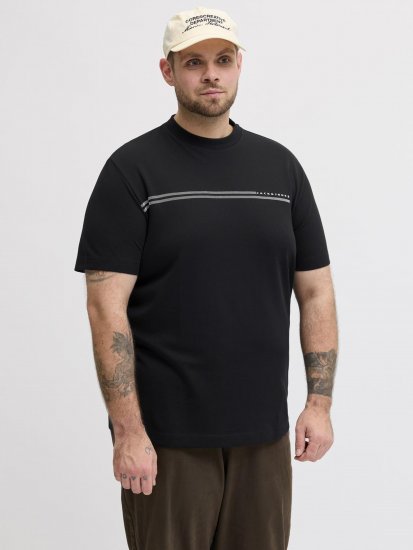 Jack & Jones Cofusion T-shirt Sort - T-shirts - T-shirts i store størrelser - 2XL-14XL