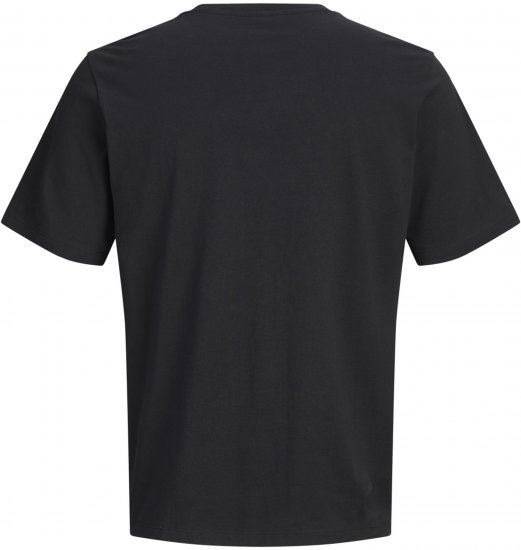 Jack & Jones Nantucket Branding T-Shirt Sort - T-shirts - T-shirts i store størrelser - 2XL-14XL