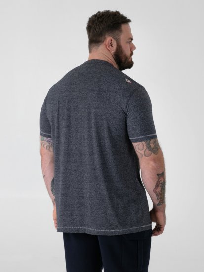 D555 Moyles Newport Beach Woody Car Printed T-Shirt Navy Twist - T-shirts med print i store størrelser - T-shirts med print i store størrelser