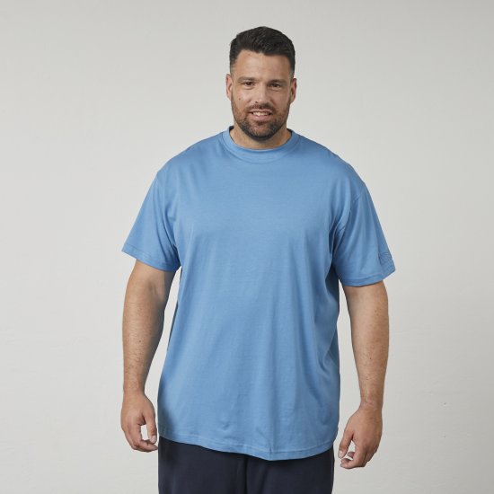 North Latitude 61010 US T-Shirt Blå - T-shirts - T-shirts i store størrelser - 2XL-14XL