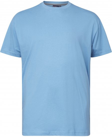 North Latitude 61010 US T-Shirt Blå - T-shirts - T-shirts i store størrelser - 2XL-14XL