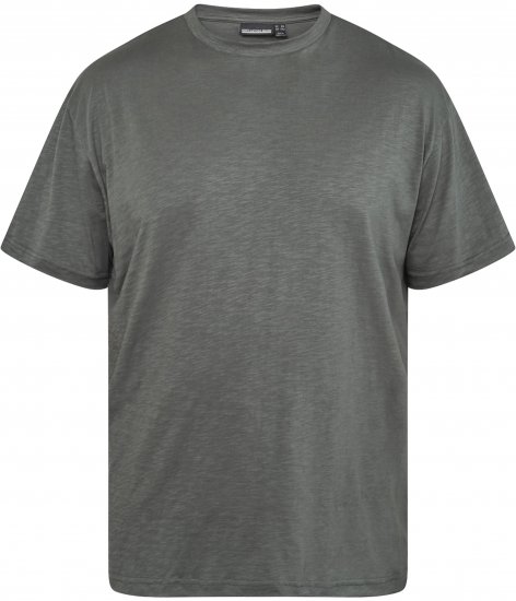 North Latitude 61317 T-Shirt med Rygtryk Mørkegrøn - T-shirts - T-shirts i store størrelser - 2XL-14XL