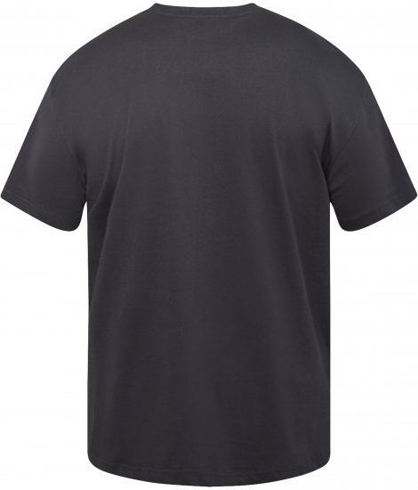 North Latitude 61360 T-Shirt med Print Sort - T-shirts - T-shirts i store størrelser - 2XL-14XL