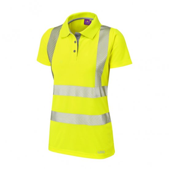 Leo Pippacott EcoViz Performance+ Women's Polo Shirt - Arbejdstøj - 