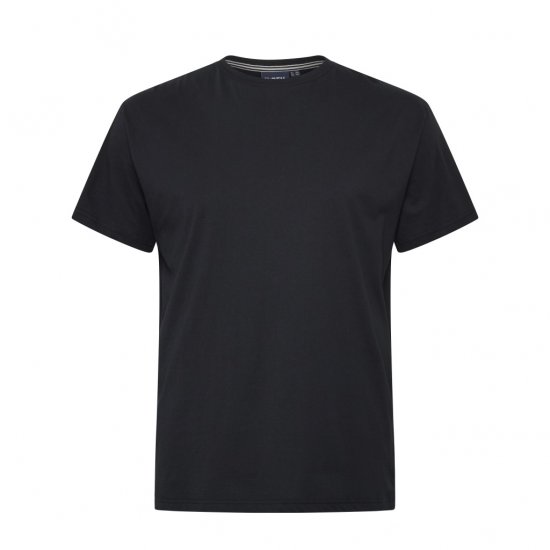 North Latitude T-Shirt O-Neck Black - T-shirts - T-shirts i store størrelser - 2XL-14XL