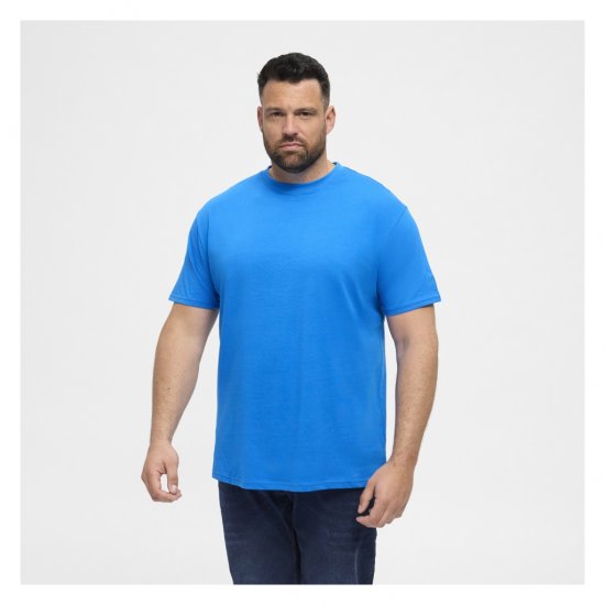 North Latitude T-Shirt O-Neck Cobolt Blue - T-shirts - T-shirts i store størrelser - 2XL-14XL