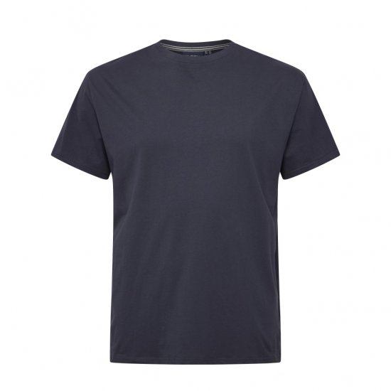 North Latitude T-Shirt O-Neck Navy Blue - T-shirts - T-shirts i store størrelser - 2XL-14XL