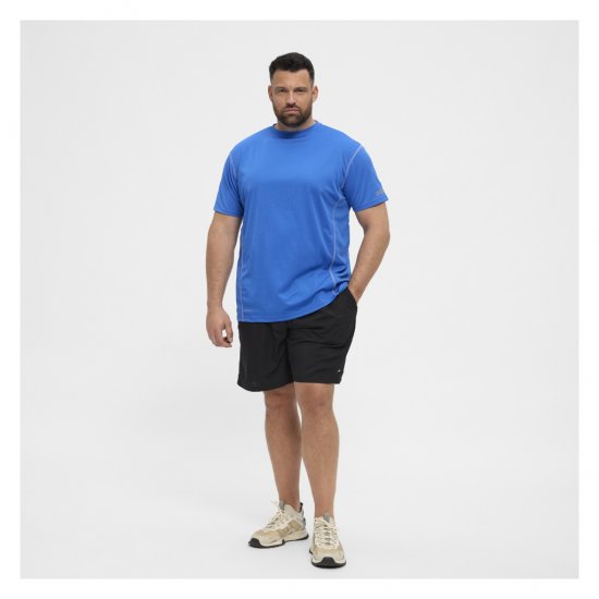 North Latitude Sport Tech T-Shirt Cobolt Blue - T-shirts - T-shirts i store størrelser - 2XL-14XL