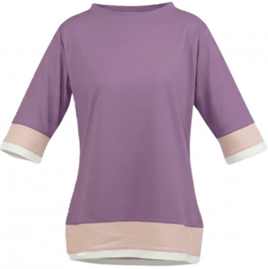 Nora Mikken ANNELI T-Shirt Purple - T-shirts - T-shirts & croptops