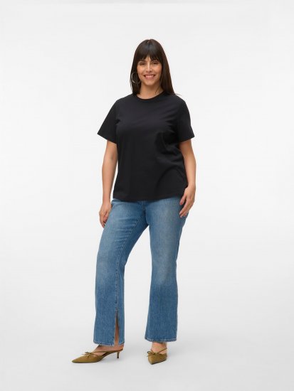Vero Moda Paulina T-Shirt Black - T-shirts - 
