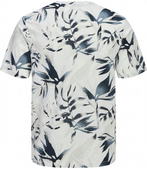 Jack & Jones Honolulu T-Shirt White - T-shirts - T-shirts i store størrelser - 2XL-14XL