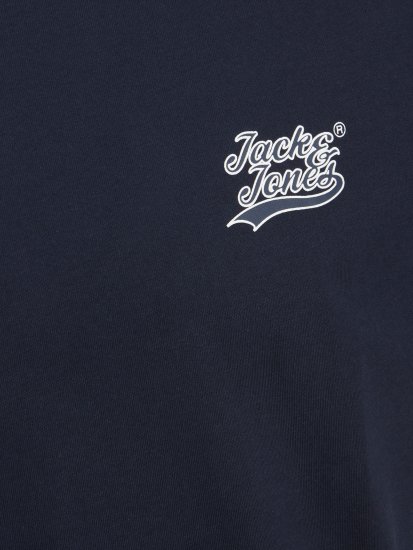 Jack & Jones Trevor T-Shirt Navy - T-shirts - T-shirts i store størrelser - 2XL-14XL