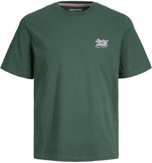 Jack & Jones Trevor T-Shirt Green - T-shirts - T-shirts i store størrelser - 2XL-14XL