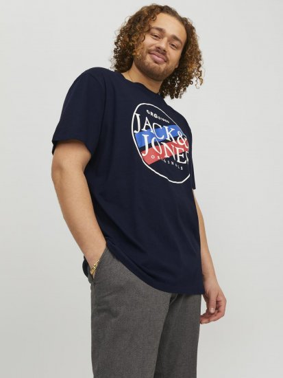 Jack & Jones Codyy T-Shirt Navy - T-shirts - T-shirts i store størrelser - 2XL-14XL