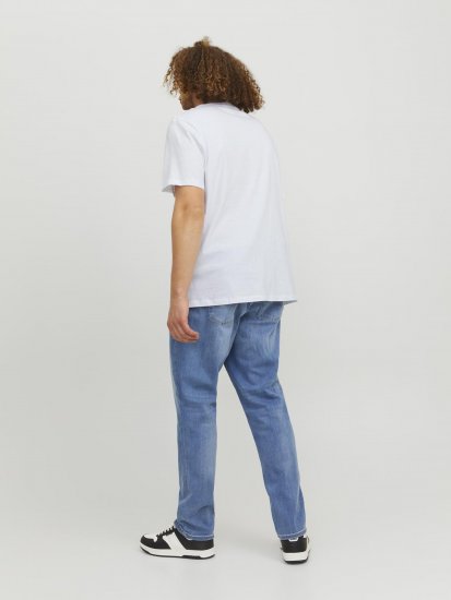 Jack & Jones Codyy T-Shirt White - T-shirts - T-shirts i store størrelser - 2XL-14XL