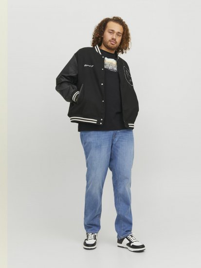 Jack & Jones Copenhagen Photo T-Shirt Black - T-shirts - T-shirts i store størrelser - 2XL-14XL