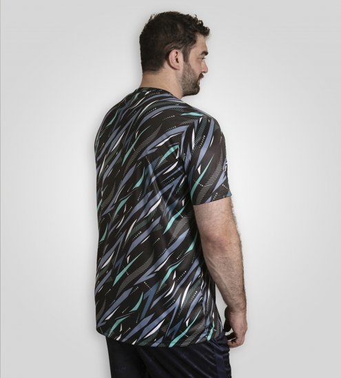 D555 Nottingham T-shirt Lightweight Black - T-shirts - T-shirts i store størrelser - 2XL-14XL