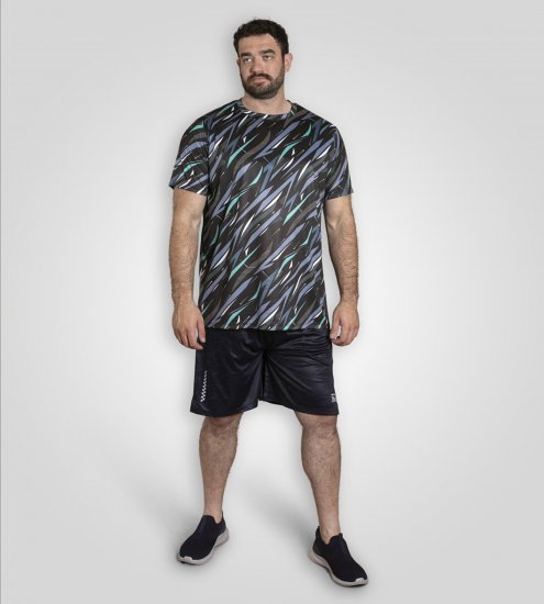 D555 Nottingham T-shirt Lightweight Black - T-shirts - T-shirts i store størrelser - 2XL-14XL