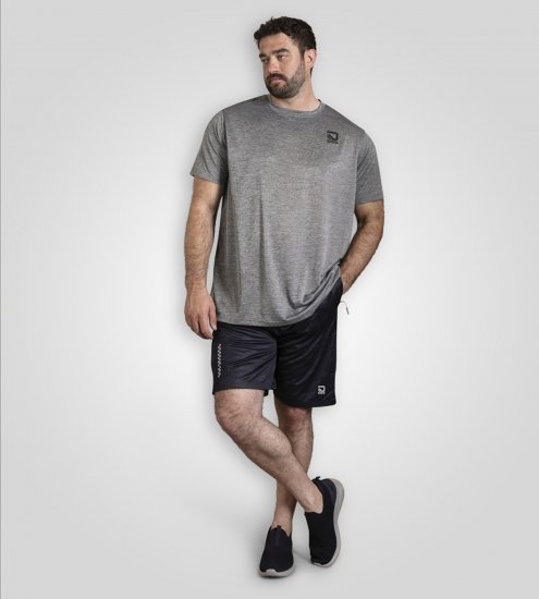 D555 Retford T-Shirt Lightweight Peach Finished Grey - T-shirts - T-shirts i store størrelser - 2XL-14XL