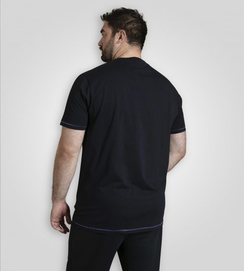 D555 Birkenhead T-Shirt Gas Monkey Garage Navy - T-shirts - T-shirts i store størrelser - 2XL-14XL