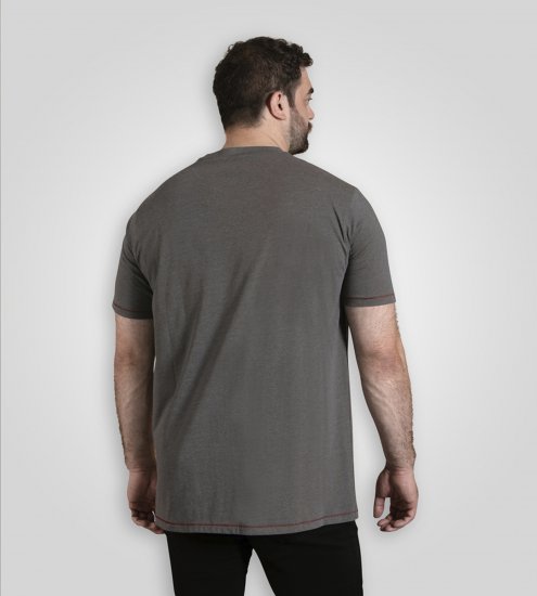 D555 Clydebank T-Shirt Official AC/DC Black Ice Grey - T-shirts - T-shirts i store størrelser - 2XL-14XL