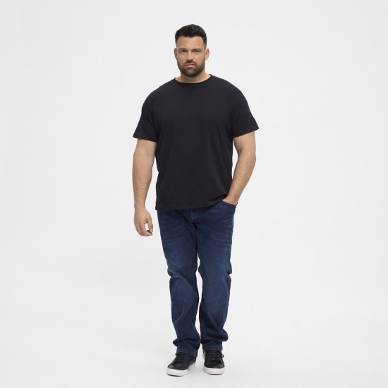North Latitude T-Shirt O-Neck Black TALL - TALL T-shirts - Lange T-shirts Mænd